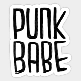 Punk babe Sticker